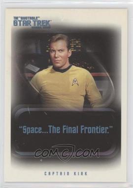 2004 Rittenhouse The "Quotable" Star Trek Original Series - Promos #P1 - Captain Kirk