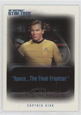 2004 Rittenhouse The "Quotable" Star Trek Original Series - Promos #P1 - Captain Kirk