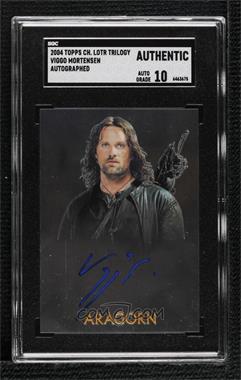 2004 Topps Chrome The Lord of the Rings Trilogy - Autographs #_VIMO.1 - Viggo Mortensen as Aragorn [SGC Authentic]