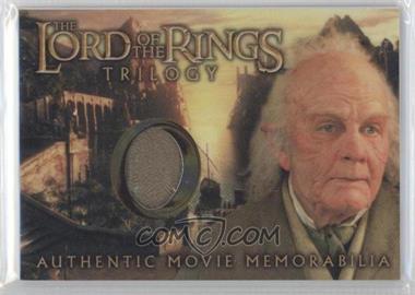 2004 Topps Chrome The Lord of the Rings Trilogy - Memorabilia #BGHW - Bilbo's Grey Havens Waistcoat
