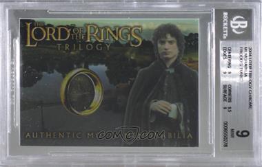 2004 Topps Chrome The Lord of the Rings Trilogy - Memorabilia #FRET - Frodo's Elven Tunic [BGS 9 MINT]