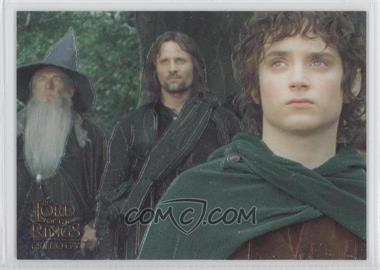 2004 Topps Chrome The Lord of the Rings Trilogy - Promos #P1 - Frodo, Aragorn, Gandalf