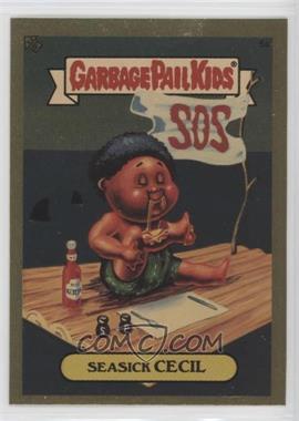 2004 Topps Garbage Pail Kids All-New Series 3 - [Base] - Foil #5a - Seasick Cecil