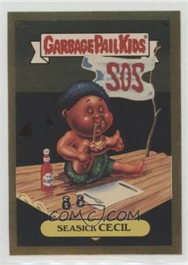 2004 Topps Garbage Pail Kids All-New Series 3 - [Base] - Foil #5a - Seasick Cecil