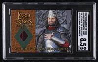 Aragorn's Coronation Shirt [SGC 8.5 NM/Mt+]