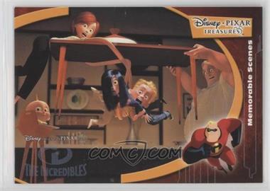 2004 Upper Deck Disney Pixar Treasures - [Base] #DPT-150 - Memorable Scenes - When Syndrome's cape is…