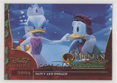 2004 Upper Deck Entertainment Holiday Disney Treasures - [Base] #HT-42 - Mickey's Twice Upon A Christmas - Daisy and Donald