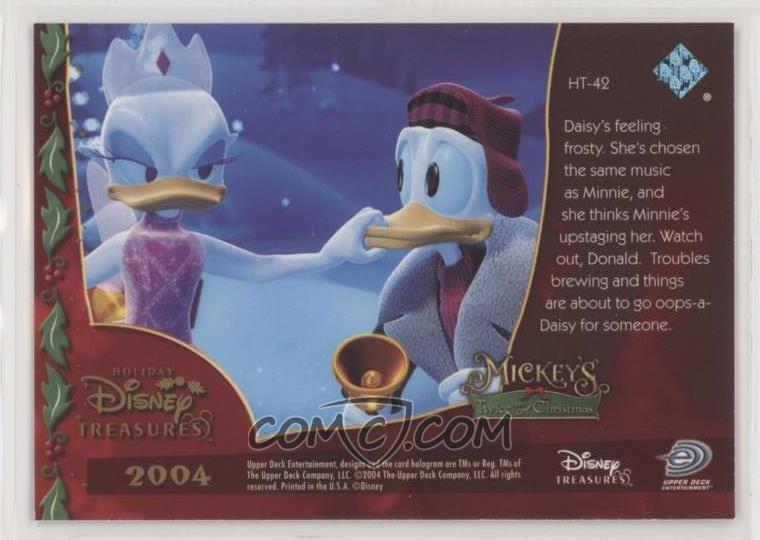 04 Upper Deck Entertainment Holiday Disney Treasures Base Ht 42 Mickey S Twice Upon A Christmas Daisy And Donald 04 Upper Deck Entertainment Holiday Disney Treasures Base Ht 42 Mickey S Twice Upon A Christmas Daisy And Donald