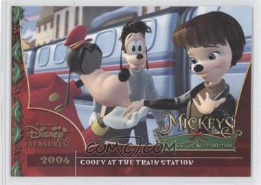 2004 Upper Deck Entertainment Holiday Disney Treasures - [Base] #HT-45 - Mickey's Twice Upon A Christmas - Goofy At the Train Station