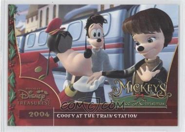 04 Upper Deck Entertainment Holiday Disney Treasures Base Ht 45 Mickey S Twice Upon A Christmas Goofy At The Train Station 04 Upper Deck Entertainment Holiday Disney Treasures Base Ht 45 Mickey S Twice Upon A Christmas Goofy At The Train Station