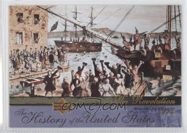 2004 Upper Deck The History of the United States - [Base] #TR4 - The Revolution - Boston Tea Party