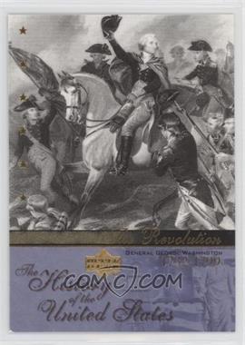 2004 Upper Deck The History of the United States - [Base] #TR9 - The Revolution - General George Washington [EX to NM]