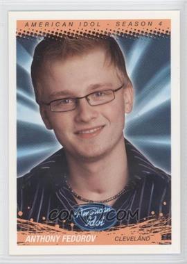 2005 Fleer American Idol: Season 4 - [Base] #5 - Anthony Fedorov