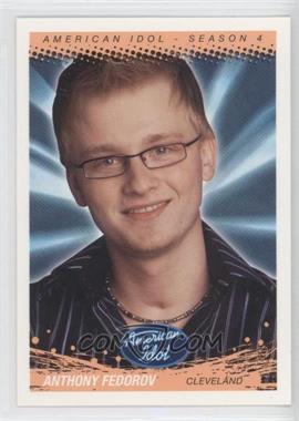 2005 Fleer American Idol: Season 4 - [Base] #5 - Anthony Fedorov