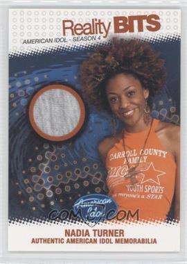 2005 Fleer American Idol: Season 4 - Reality Bits #RB-NT - Nadia Turner