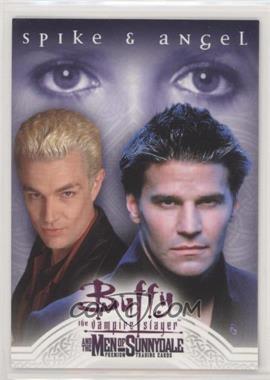 2005 Inkworks Buffy the Vampire Slayer and the Men of Sunnydale - Promos #P-i - Spike & Angel