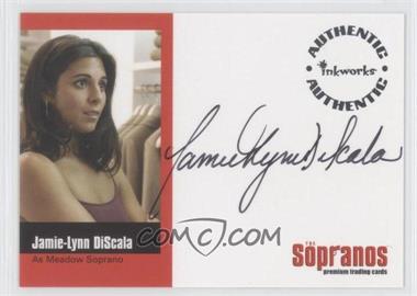 2005 Inkworks The Sopranos - Authentic Autographs #A-JD - Jamie-Lynn DiScala as Meadow Soprano