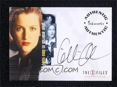 2005 Inkworks The X Files: Connections - Autographs #A-1 - Gillian Anderson as Dana Scully