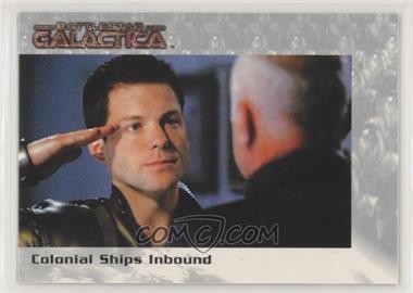 2005 Rittenhouse Battlestar Galactica Premiere Edition - [Base] #50 - Colonial Ships Inbound