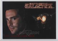 James Callis as Dr. Gaius Baltar