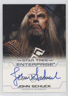 2005 Rittenhouse Star Trek: Enterprise Season 4 - Autographs #_JOSC - John Schuck as Antaak
