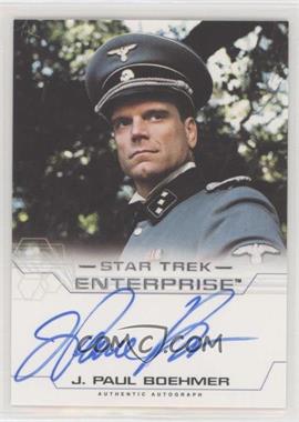 2005 Rittenhouse Star Trek: Enterprise Season 4 - Autographs #_JPBO - J. Paul Boehmer as SS Officer