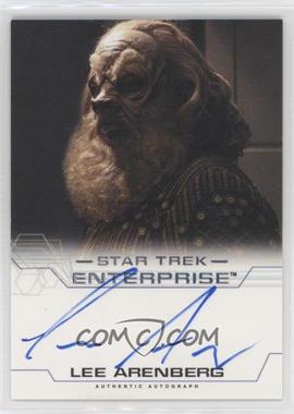 2005 Rittenhouse Star Trek: Enterprise Season 4 - Autographs #_LEAR - Card Album Exclusive - Lee Arenberg as Gral