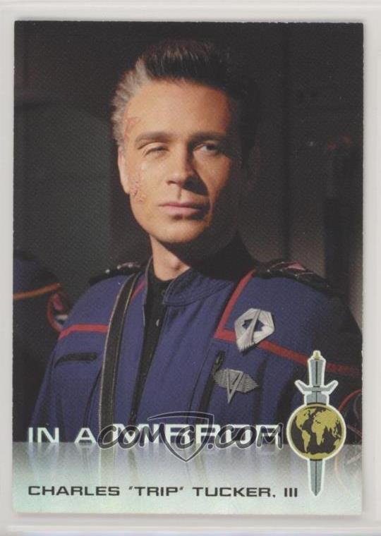 05 Rittenhouse Star Trek Enterprise Season 4 In A Mirror M4 Connor Trinneer As Charles Trip Tucker Iii 05 Rittenhouse Star Trek Enterprise Season 4 In A Mirror M4 Connor Trinneer As Charles Trip Tucker Iii