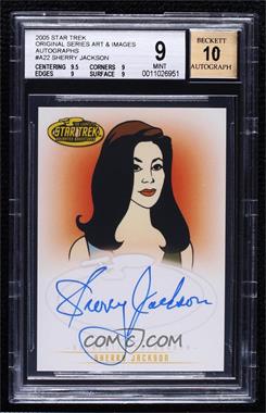 2005 Rittenhouse Star Trek The Original Series: Art & Images - Autographs #A22 - Sherry Jackson as Andrea [BGS 9 MINT]