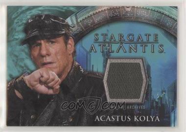 2005 Rittenhouse Stargate: Atlantis Season 1 - Costume Material #ACKO - Acastus Kolya