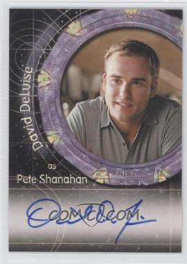 2005 Rittenhouse Stargate SG-1 Season 7 - Autographs #A55 - David DeLuise as Pete Shanahan