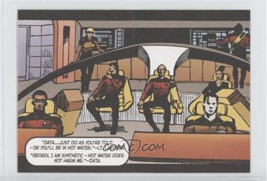 2005 Rittenhouse The "Quotable" Star Trek: The Next Generation - Comic Books #CB6 - Lt. Commander Data