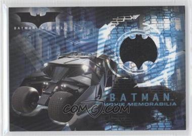 2005 Topps Batman Begins - Movie Memorabilia #FT - Front tire from the Batmobile