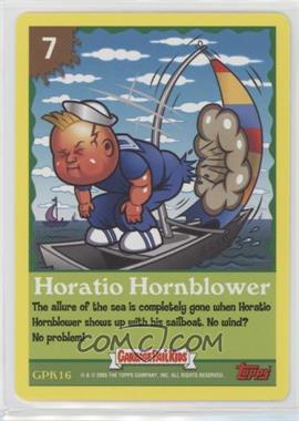 2005 Topps Garbage Pail Kids All-New Series 4 - GPK Trading Card Game #GPK16 - Horatio Hornblower