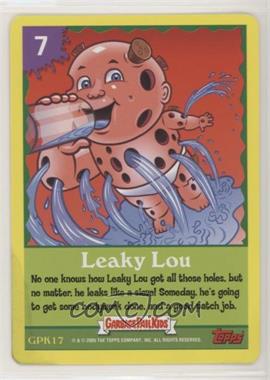 2005 Topps Garbage Pail Kids All-New Series 4 - GPK Trading Card Game #GPK17 - Leaky Lou