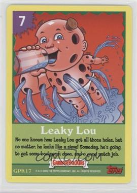 2005 Topps Garbage Pail Kids All-New Series 4 - GPK Trading Card Game #GPK17 - Leaky Lou