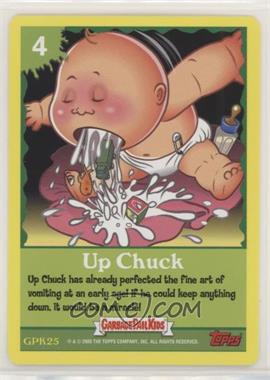 2005 Topps Garbage Pail Kids All-New Series 4 - GPK Trading Card Game #GPK25 - Up Chuck