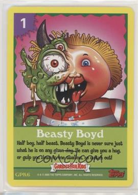 2005 Topps Garbage Pail Kids All-New Series 4 - GPK Trading Card Game #GPK6 - Beasty Boyd