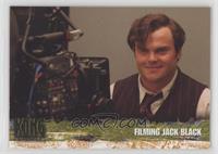 Filming Jack Black