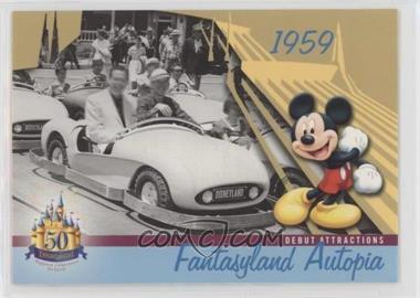 2005 Upper Deck Disneyland 50th Anniversary - [Base] #DL-26 - Debut Attractions - Fantasyland Autopia