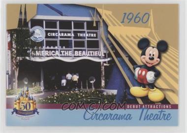 2005 Upper Deck Disneyland 50th Anniversary - [Base] #DL-27 - Debut Attractions - Circarama Theatre