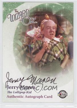 2006 Breygent The Wizard of Oz - Welcome to Munchkinland Autographs #JM1 - Jerry Maren as The Lollipop Kid [Poor to Fair]