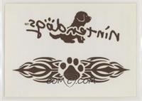 Logo, Tribal Paw Print