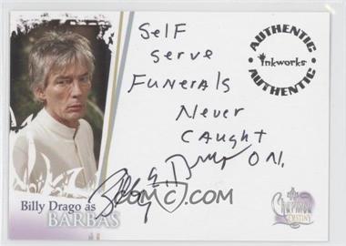 2006 Inkworks Charmed: Destiny - Authentic Autographs #A-9 - Billy Drago as Barbas