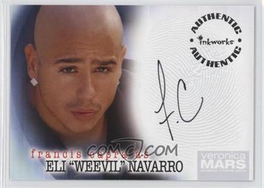 2006 Inkworks Veronica Mars Season 1 - Autographs #A-2 - Francis Capra as Eli "Weevil" Navarro