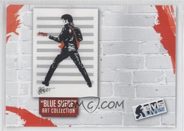 2006 Press Pass Elvis Lives - [Base] #87 - "Blue Suede" Art Collection - Comeback Sheet"