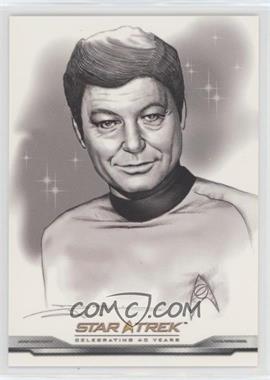 2006 Rittenhouse Star Trek: Celebrating 40 Years - ArtiFEX Bridge Crew #FP3 - Douglas Shuler - Douglas Shuler as Dr. Leonard McCoy