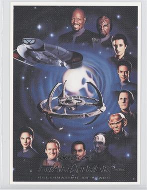 2006 Rittenhouse Star Trek: Celebrating 40 Years - Case Topper Lightspeed Poster Art Archives #BT3 - Deep Space Nine Crew /1900