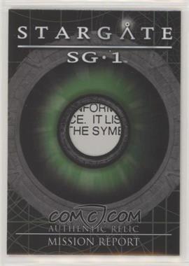 2006 Rittenhouse Stargate SG-1 Season 8 - Relics #R13 - Mission Report /403