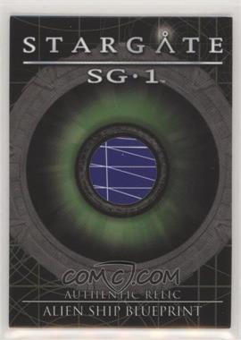 2006 Rittenhouse Stargate SG-1 Season 8 - Relics #R4 - Alien Ship Blueprint /473
